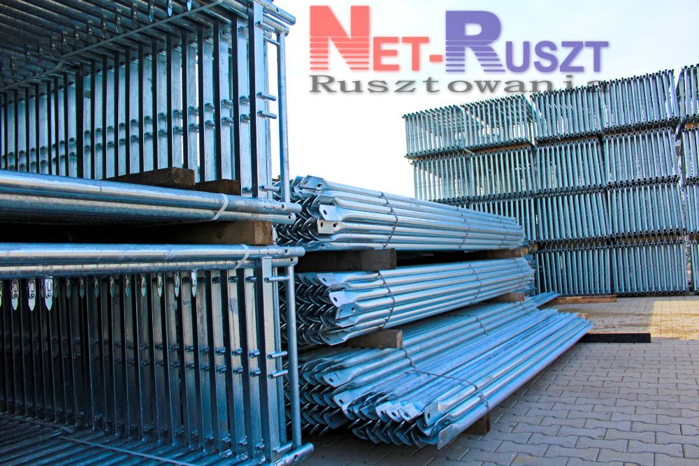 Rusztowanie w sys. Plettac - 97 m2. Komplet