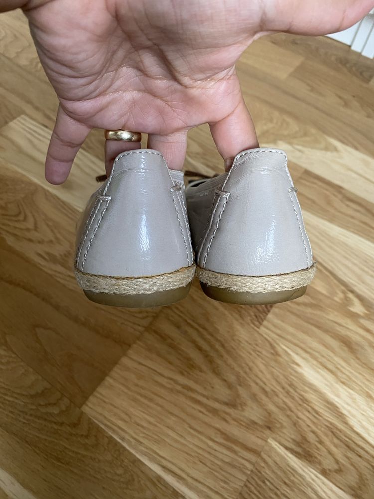 Marco Tozzi r. 38 baleriny espadryle
