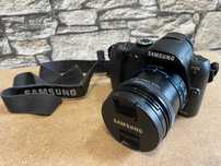 Aparat Samsung NX5 + 18-55mm + Torba + Ładowarka + Karta 8GB - UŻYWANY