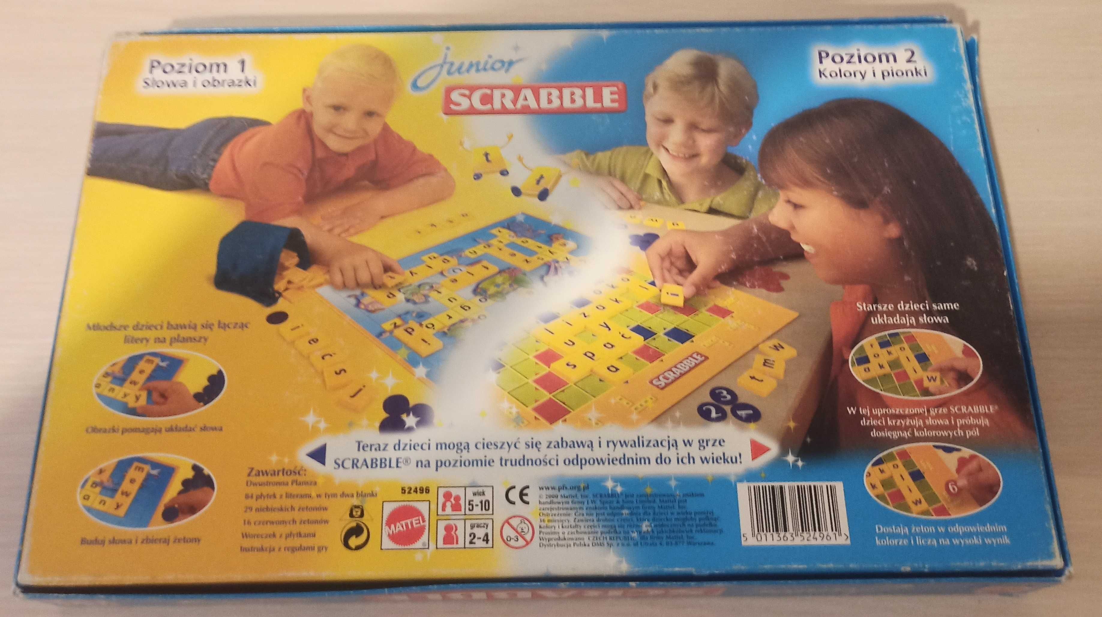 Gra Planszowa "Scrabble Junior