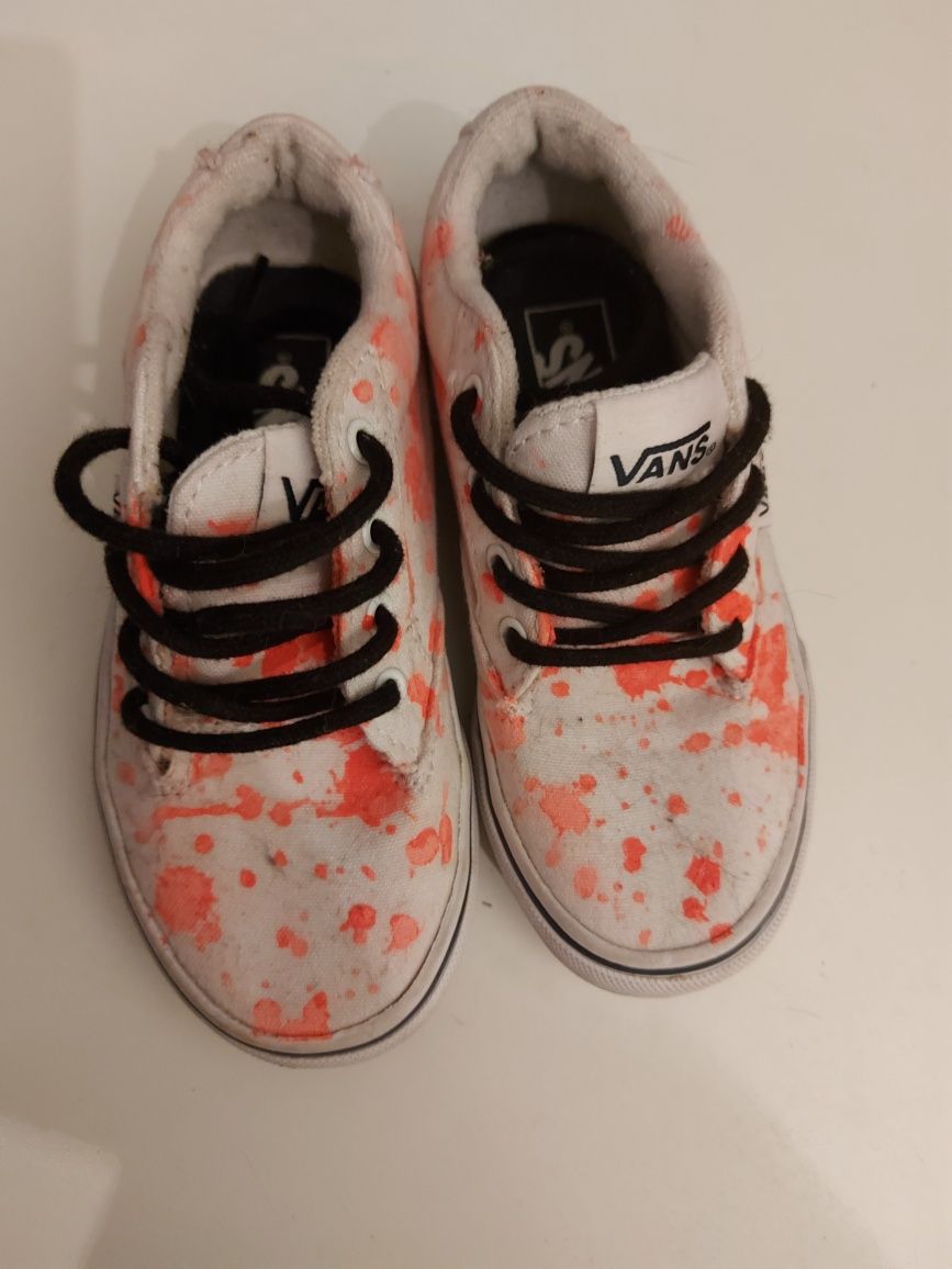 Nowe buty Vans personalizowane r.27