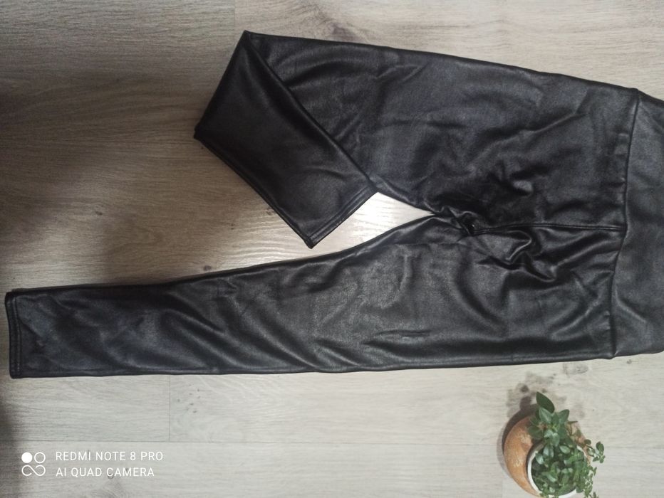 Лосини легінси утеплені під шкіру розмір S