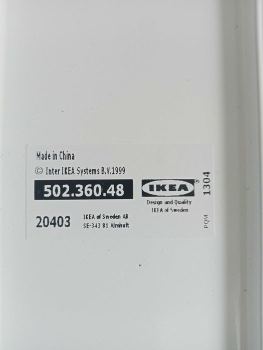 KNIVIG Ikea kinkiet świecznik wazon