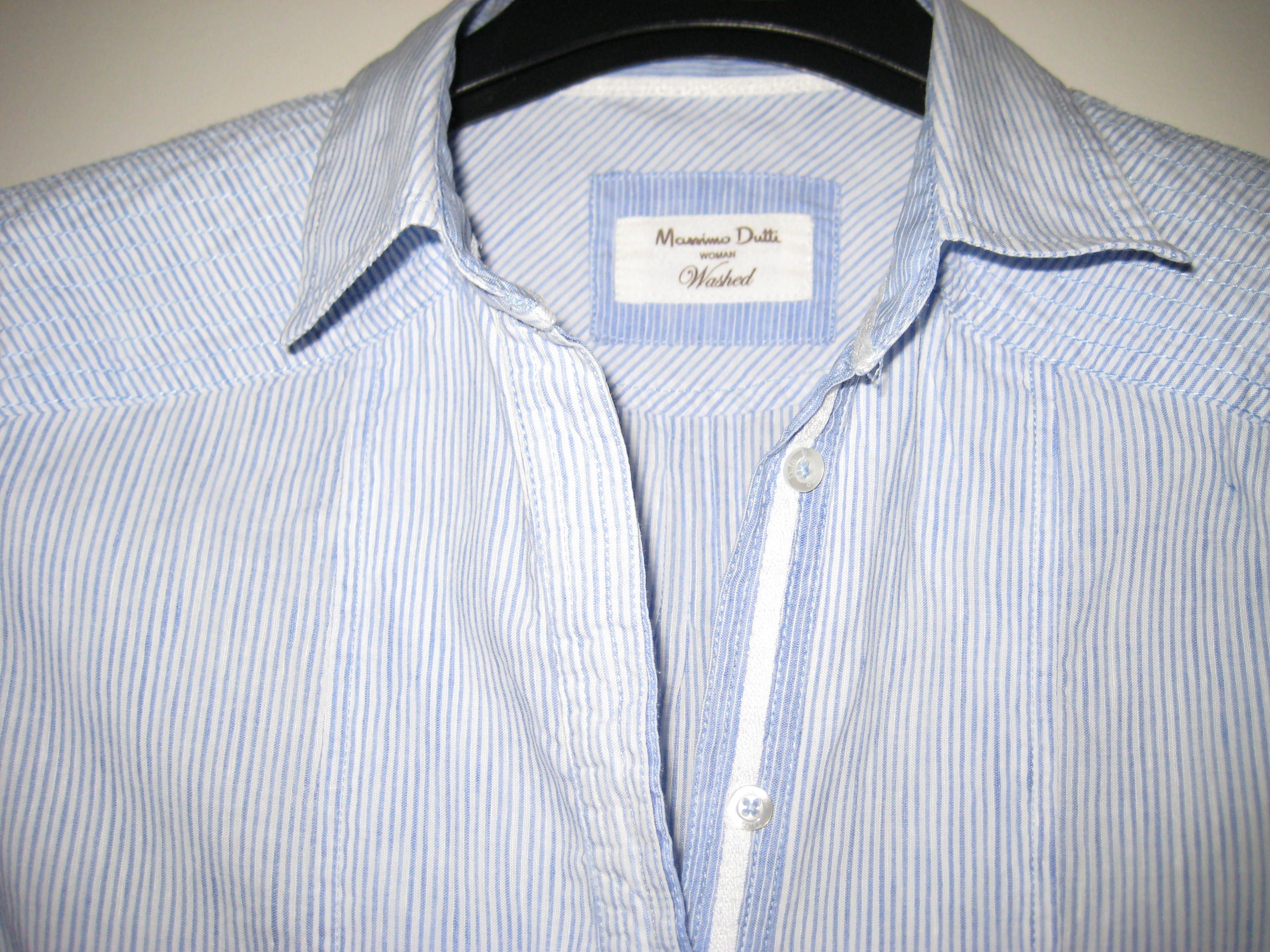 Camisa linho Massimo Dutti