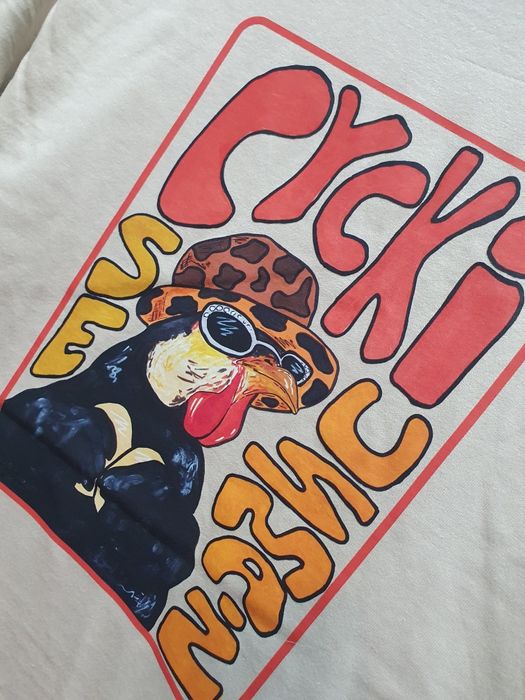 Koszulka kura unisex M Cycki Se Usmaż