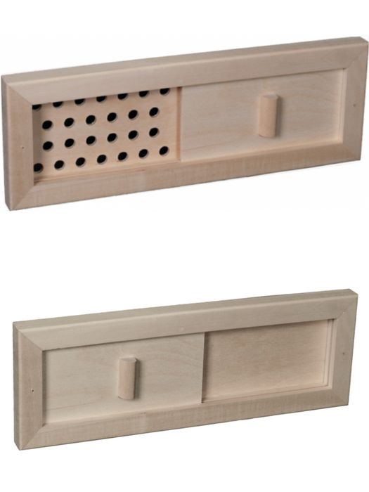 Заглушка вентиляційна для бані, d 100мм труба