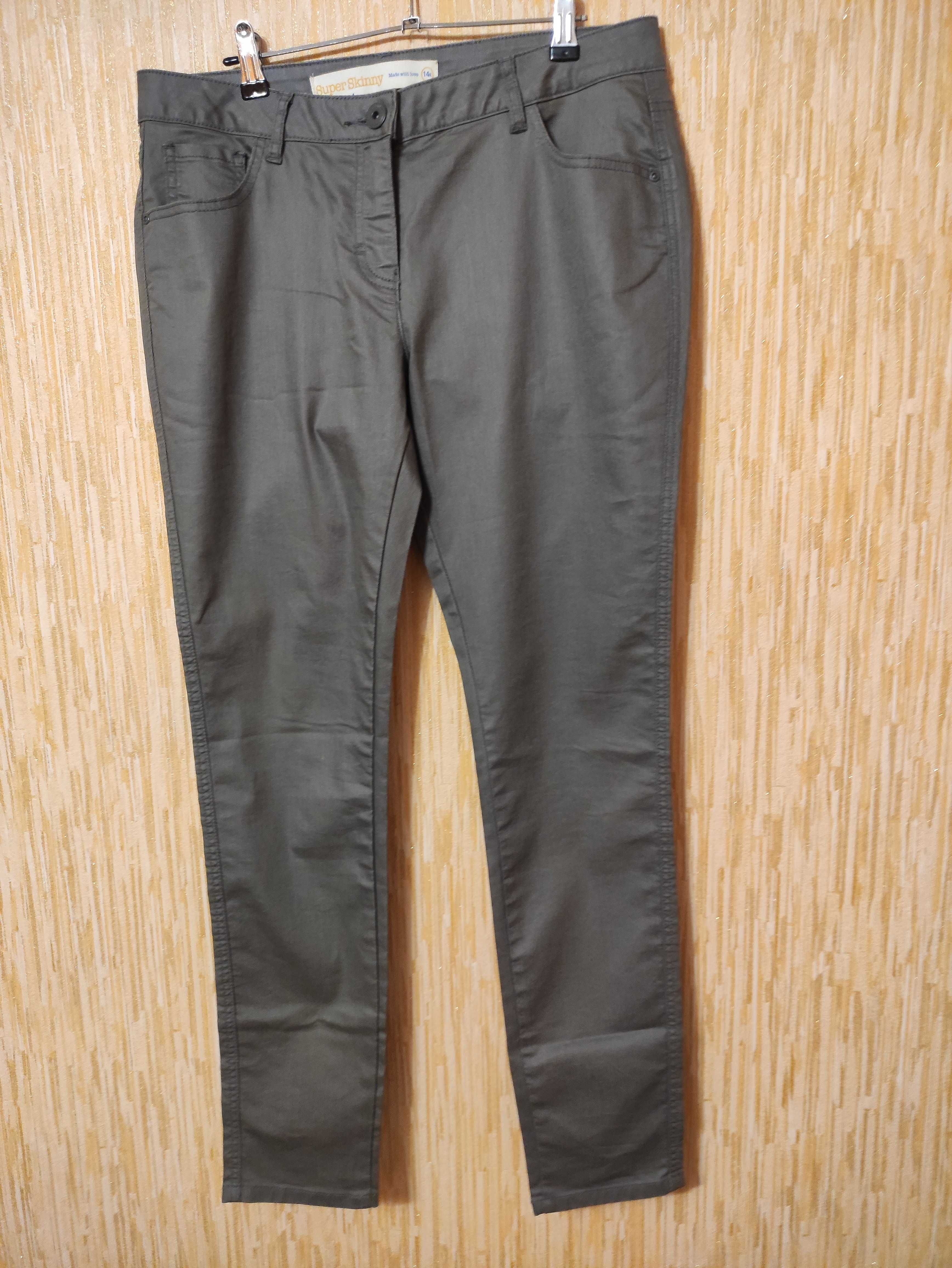 Жіночі джинси скінни темно сірі ,  р.50-EUR42