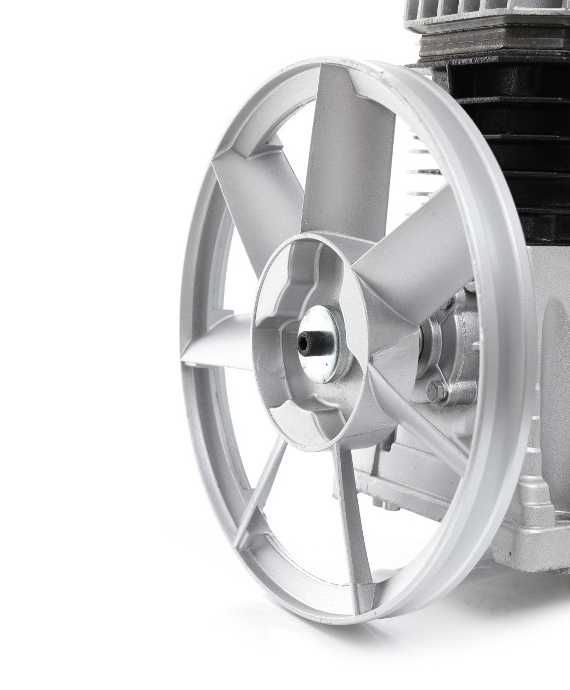 KRAFT&DELE Sprężarka Powietrza Pompa 3kw Kompresor 8bar 4km 2tł KD1493