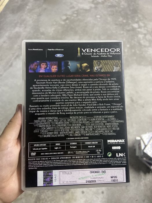 DVD chicago novo