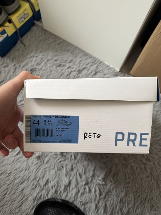 Оригінальні кросівки Premiata Moerun 7297, перфорація Преміата 44
