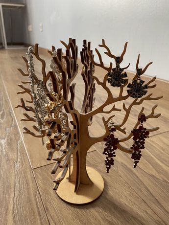 Органайзер для прикрас з натурального дерева (ручна робота)