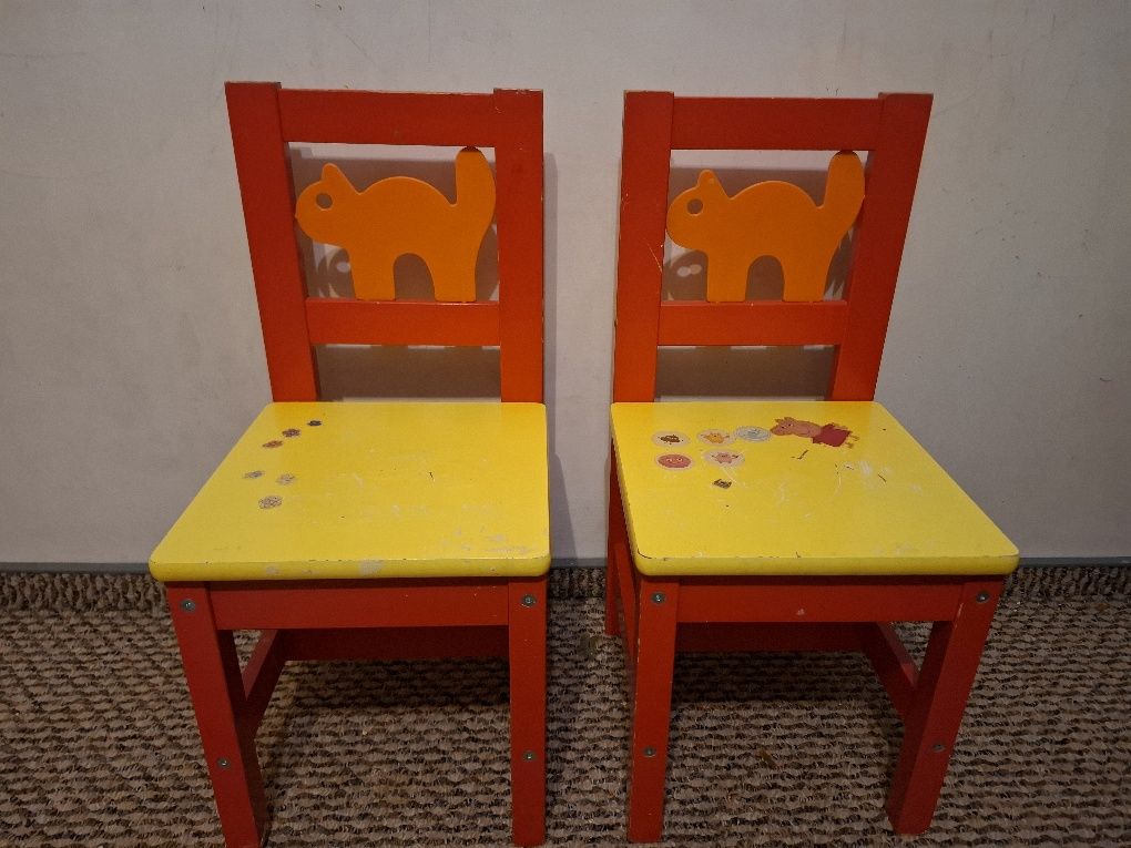Krzesełka IKEA dla dzieci