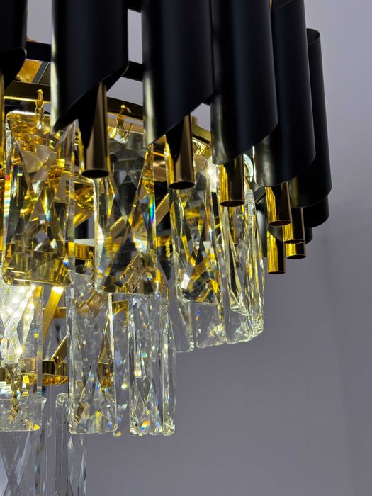 Lampa krysztalowa  Glamour 40 cm, 5×E14 – fabrycznie nowa