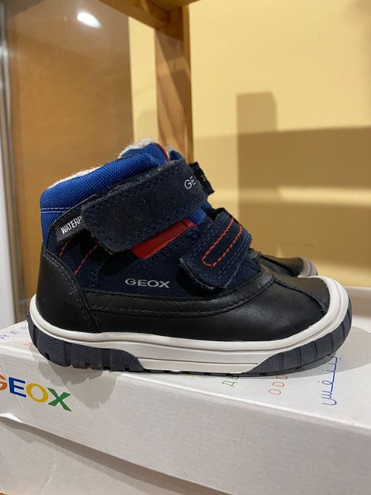 23 розмір, ідеальні зимові черевики на хлопчика geox omar