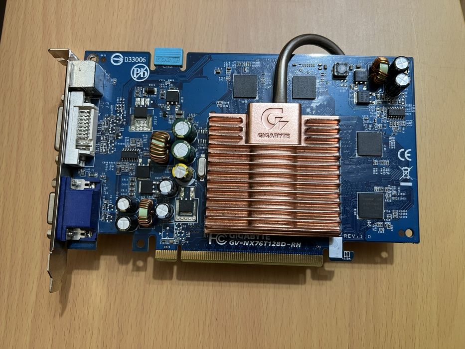 Відеокарта Gigabyte GV-NX76T128D-RH PCI-Ex 128 MB