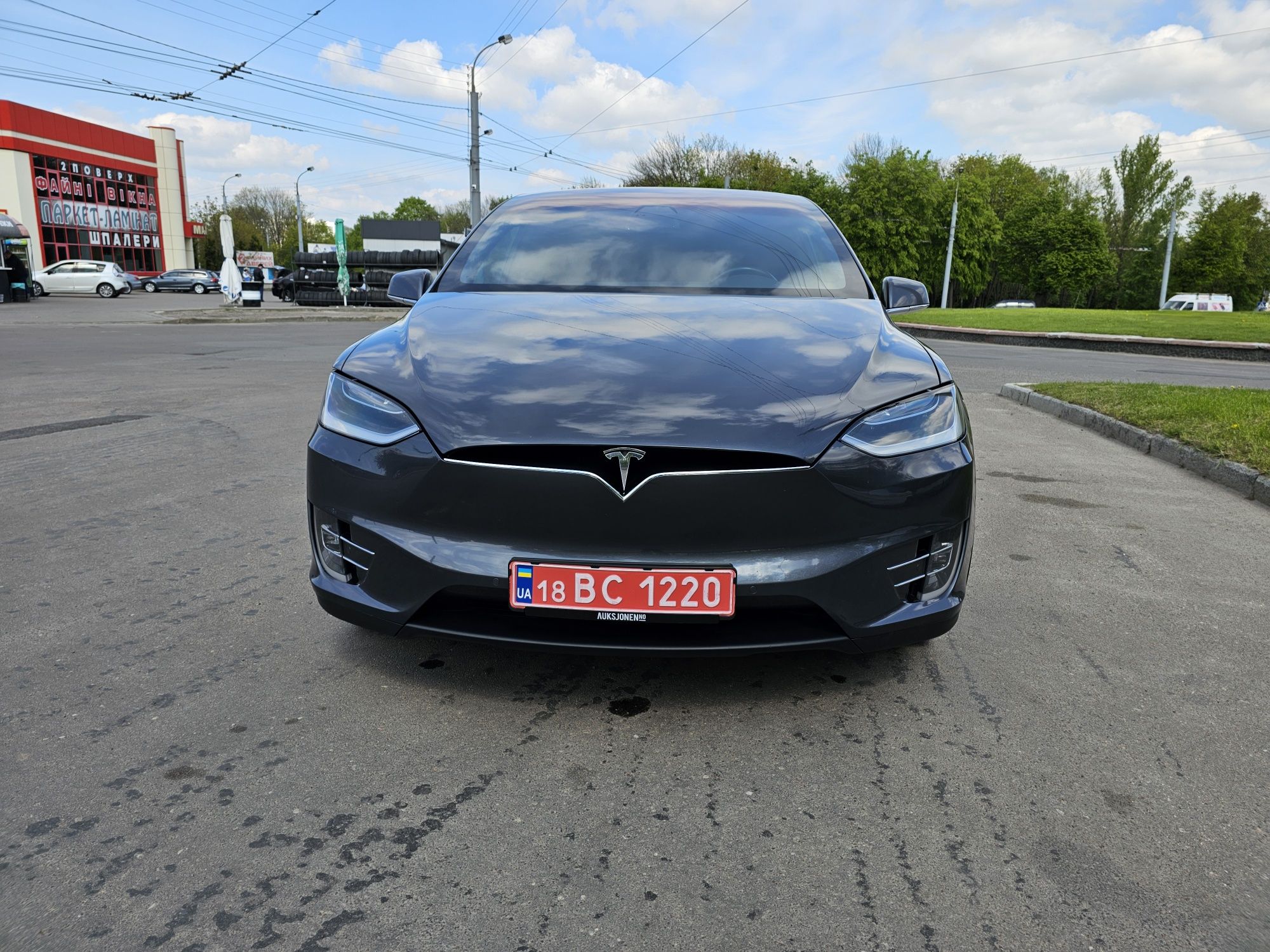 Tesla Model X 75D Європа без ДТП