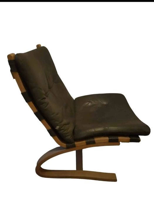 Fotel Siesta –proj. Ingmar Relling dla Westnofa -Norwegia  vintage prl