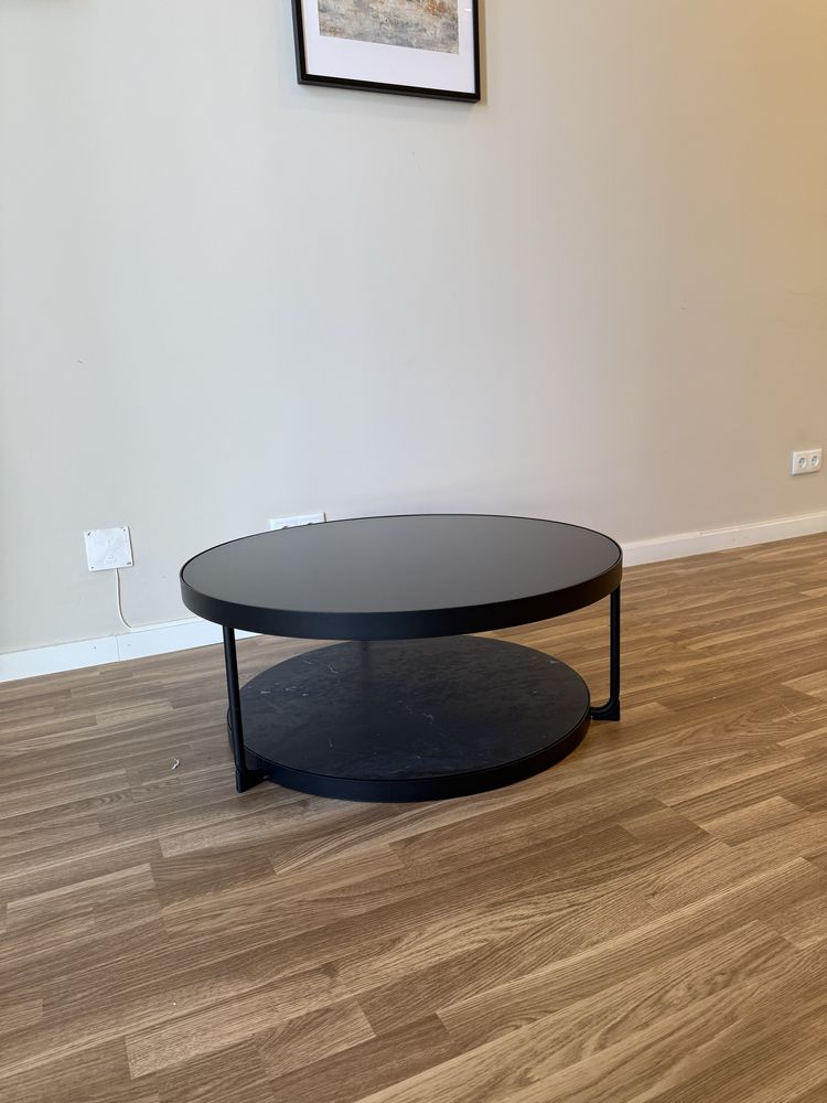 Mesa de centro em vidro