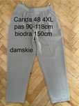 Canda C&A 38 4XL damskie spodnie bezowe eleganckie Vintage formalne