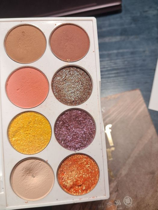 Zestaw glam shop paleta cieni z kolorem claresa zestaw paletek cieni