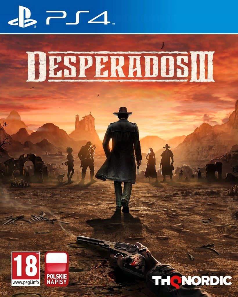 PS4 Desperados III 3 Nowa Polska Wersja