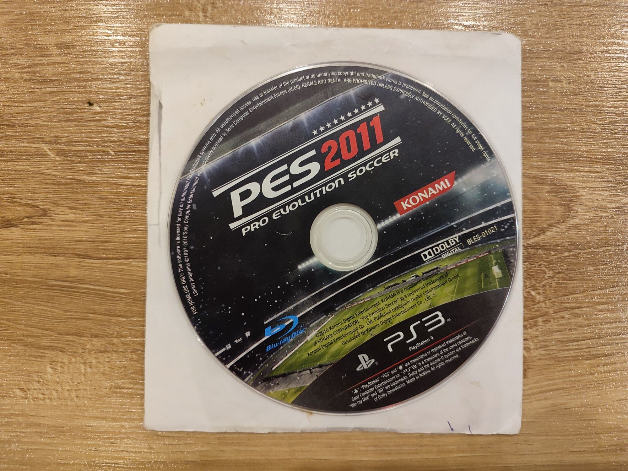 PES2011 na PS3 Play Station 3