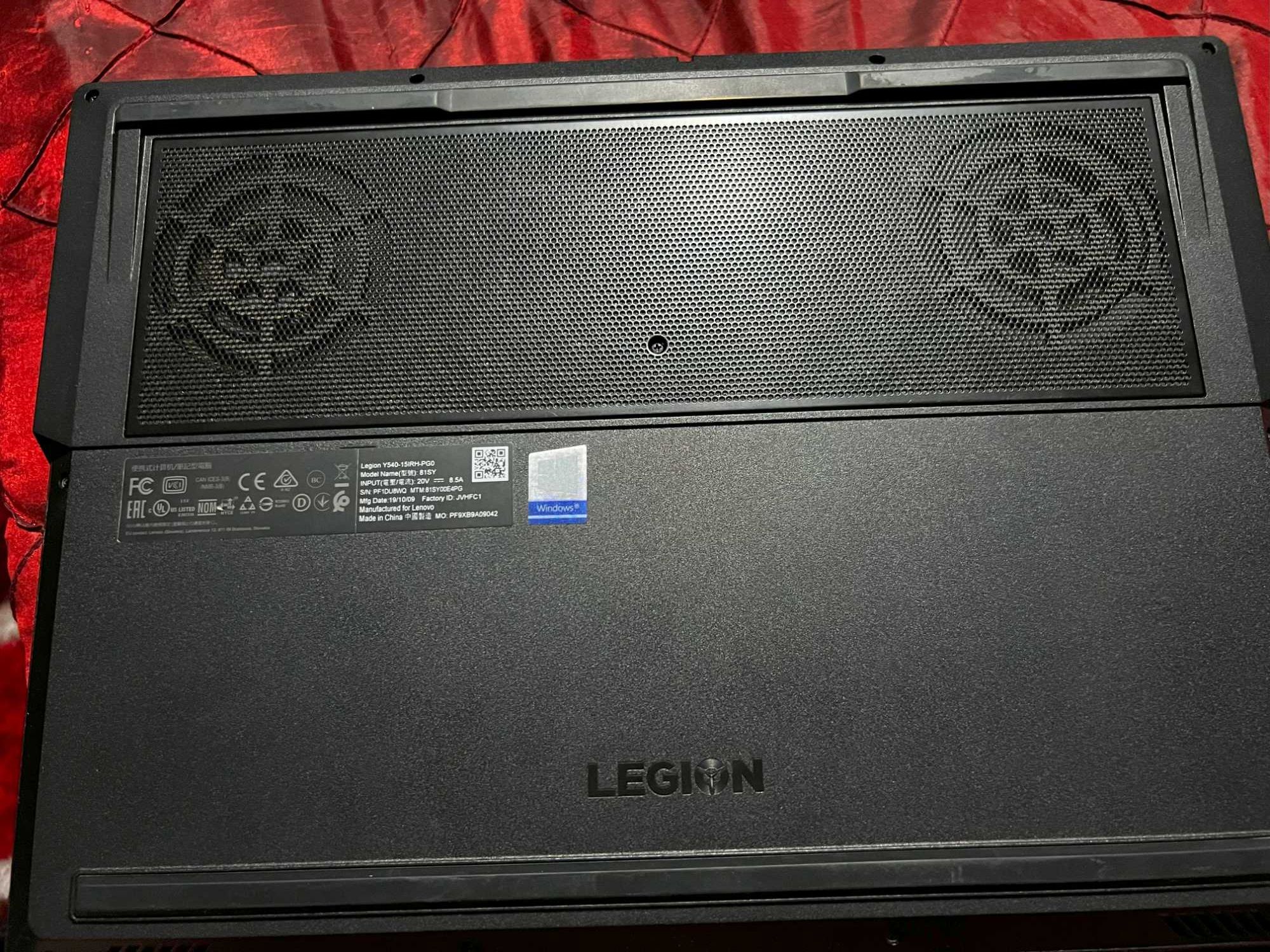 Portátil Lenovo Legion Y540 I5-9300H