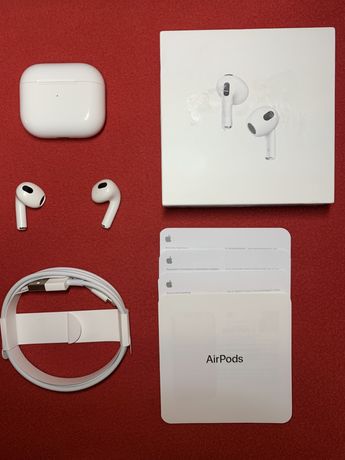 Apple AirPods 3 gen słuchawki magsafe - GWARANCJA + GRATIS