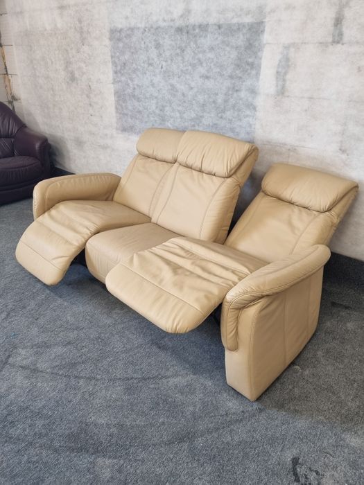 Шкіряний диван 3ка Реклайнер RELAX Шкіряні дивани Шкіряні меблі