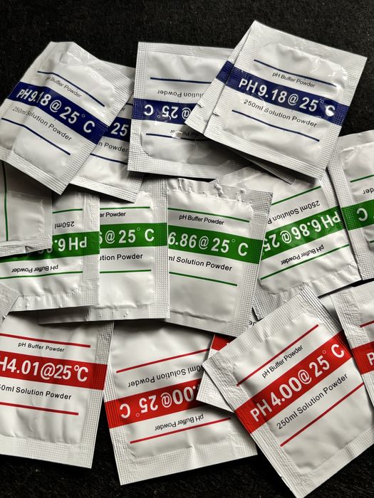 Soluções de Calibração de pH – 4.01 / 6.86 / 9.18