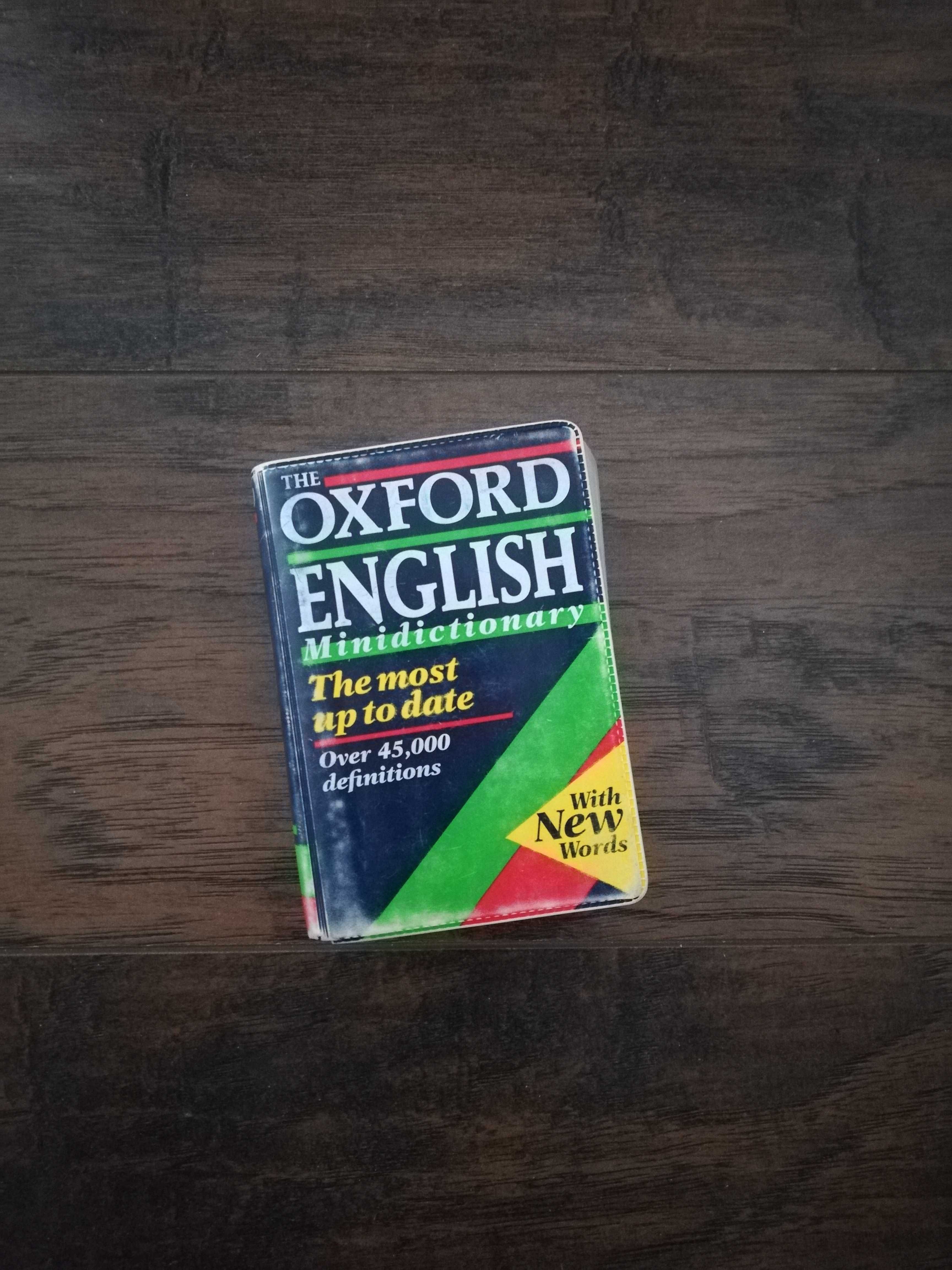 Oxford English mały słowniczek kieszonkowy słownik angielsko angielski