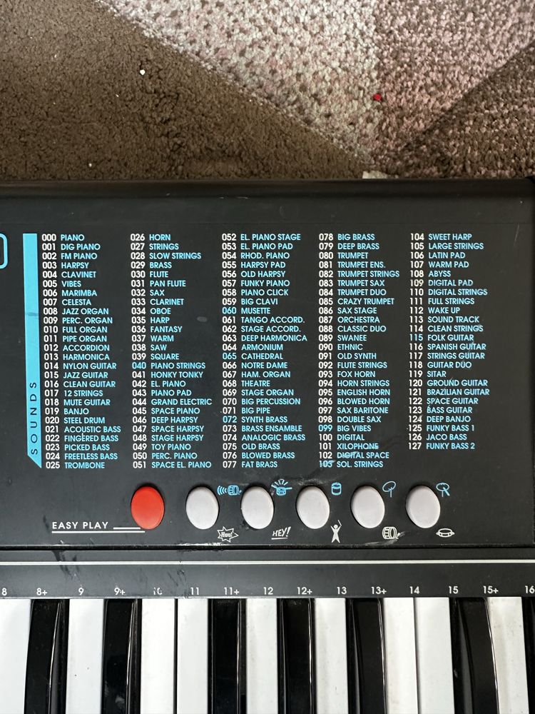 Keyboard bontempi pm64