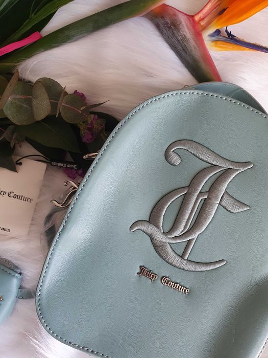 NOWY Juicy Couture plecak zielony plus porftel logowany