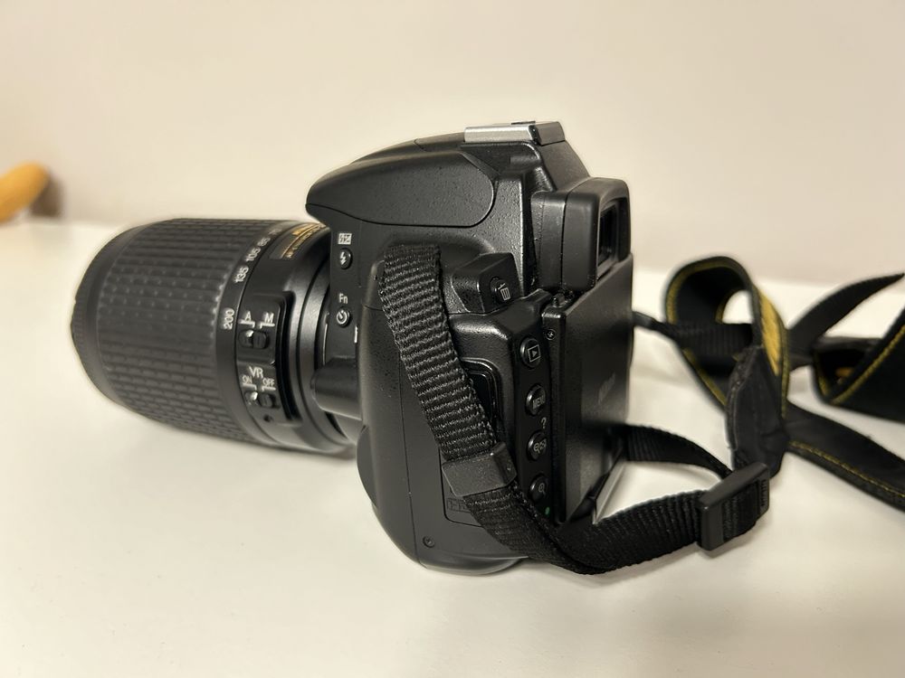 Nikon d5000, не використовувався, обʼєктив 18-55, 55-200