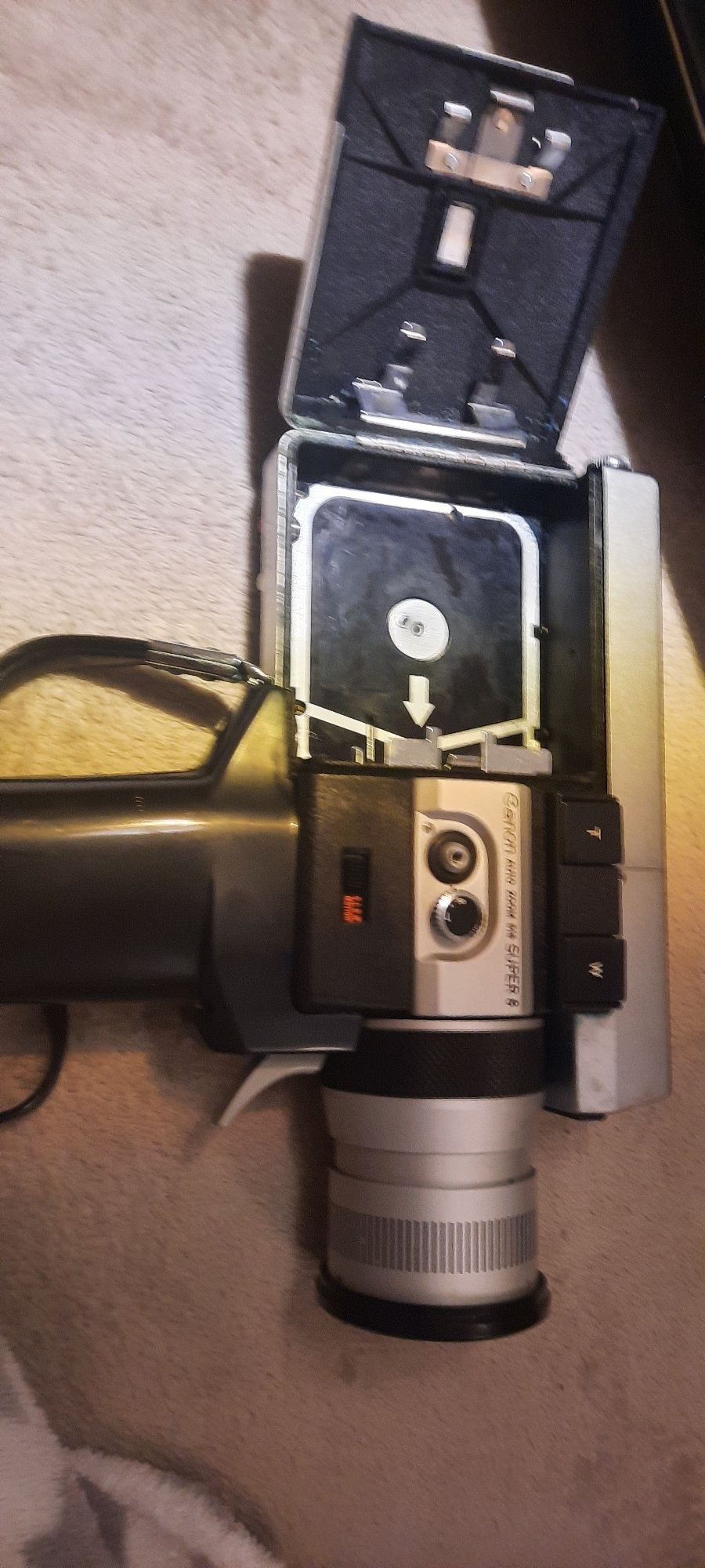 Canon camera de  filmar auto zoom 518 super 8