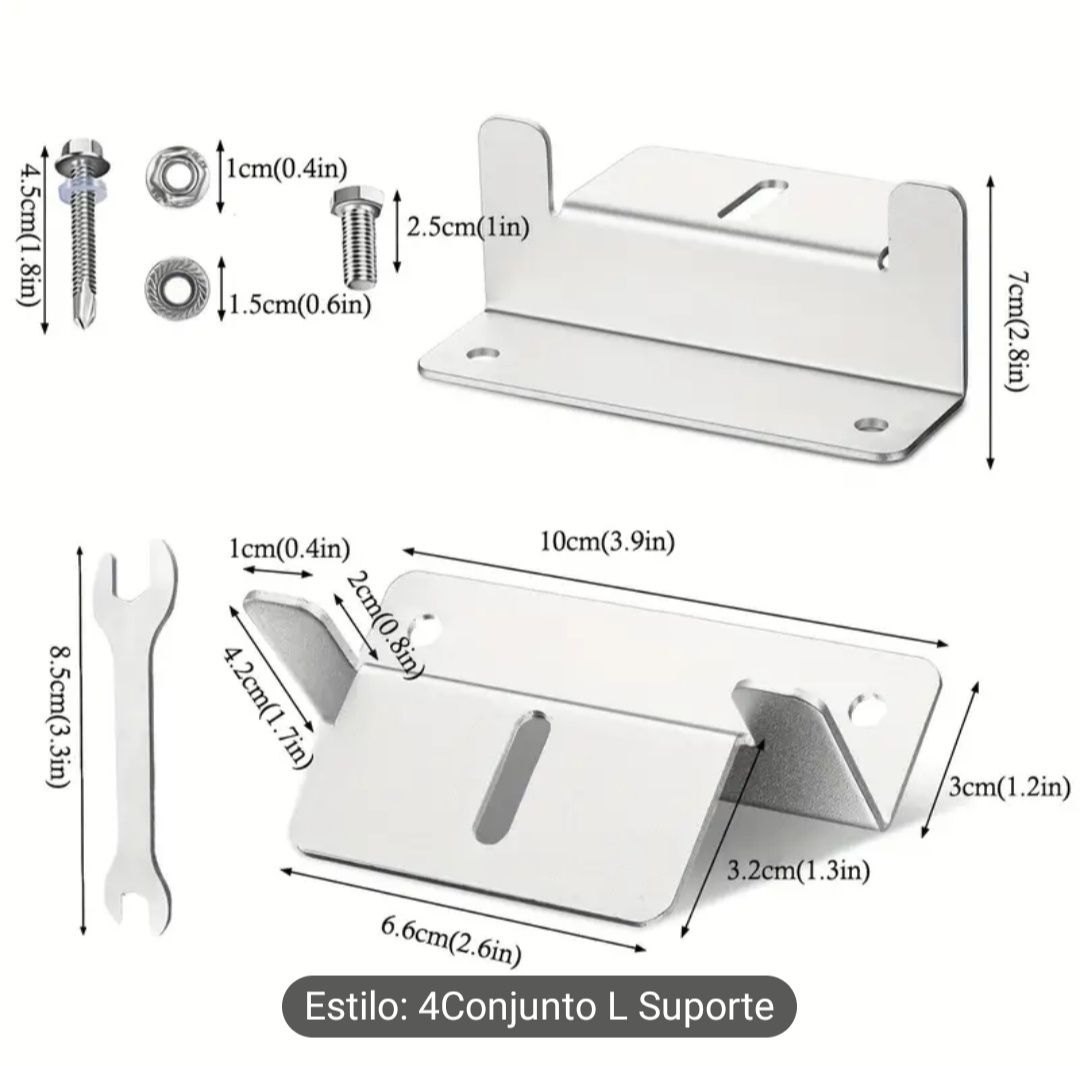 Suporte para Painel Solar Fotovoltaico