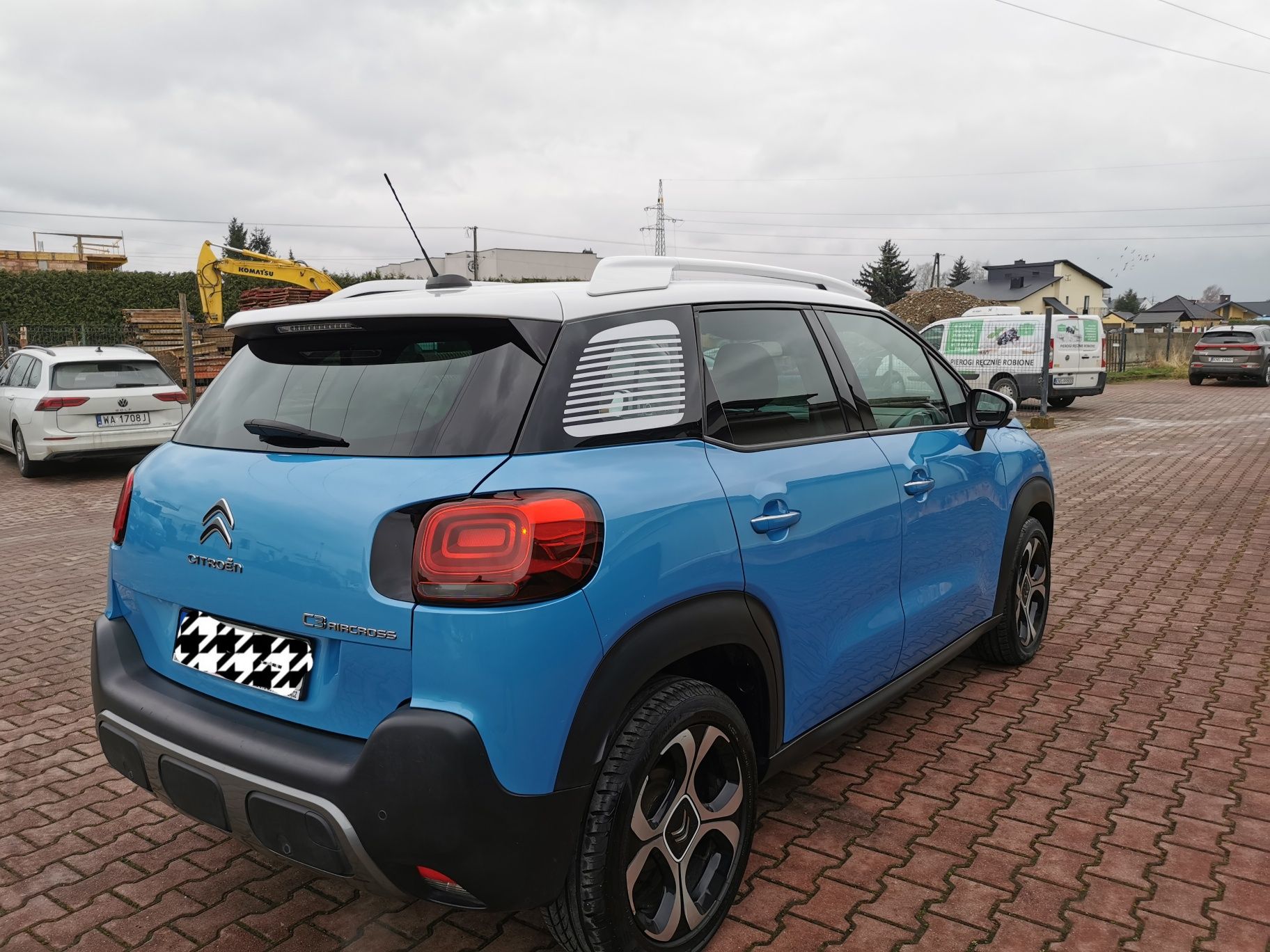 Citroen C3 aircross 1.2 benzyna 110km bezwypadkowy książka serwisowa