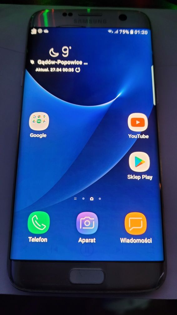 Samsung S7 Edge stan bdb+ładowarka SM-G935 32gb 2.3 GHz 4 GB RAM