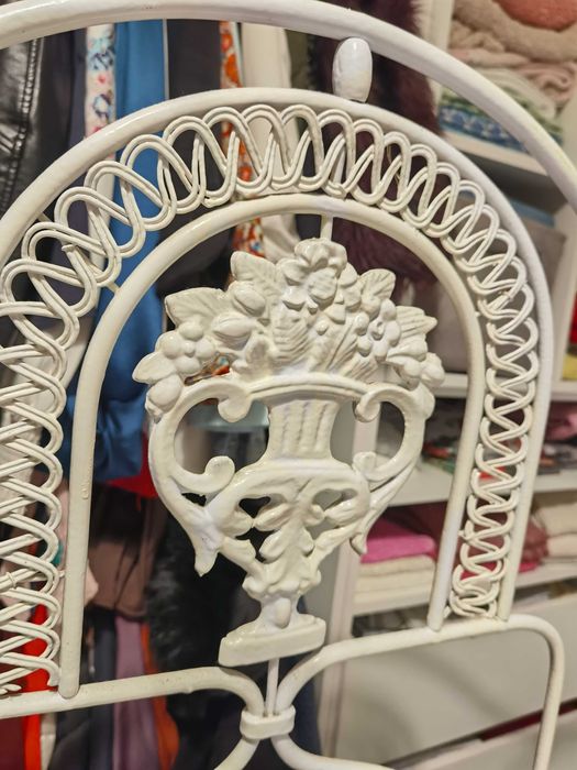 Cama de ferro antiga 120x200