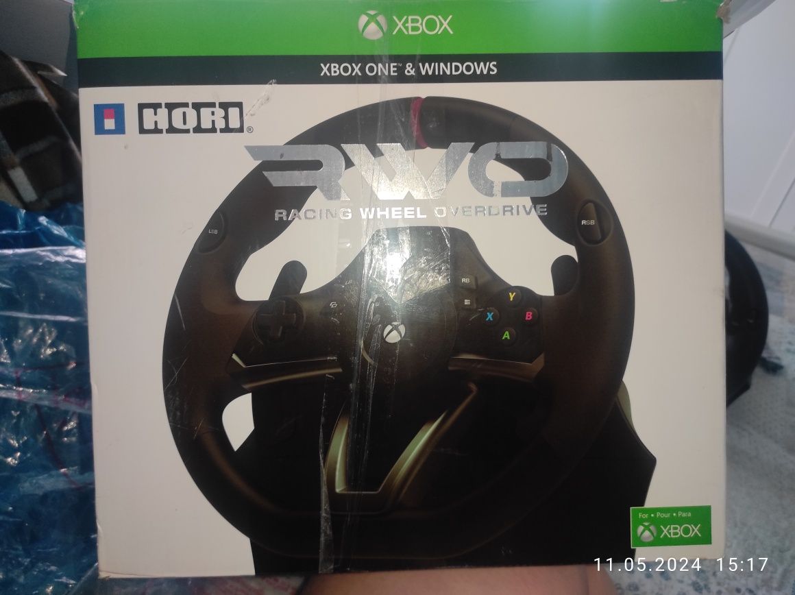 Руль+педалі до XBOX HORI RWO