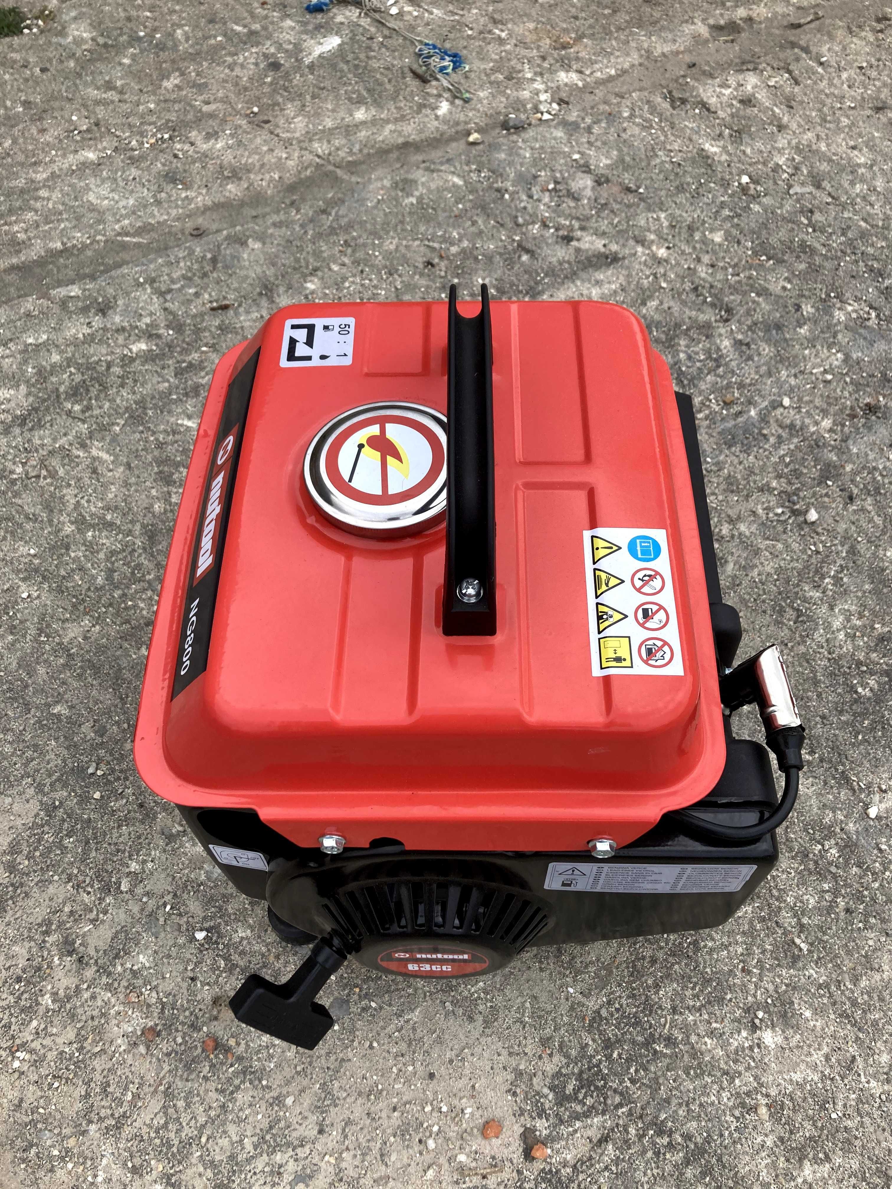Gerador a gasolina 720 w 2,6 hp Nutool NG800 (com fatura e garantia)