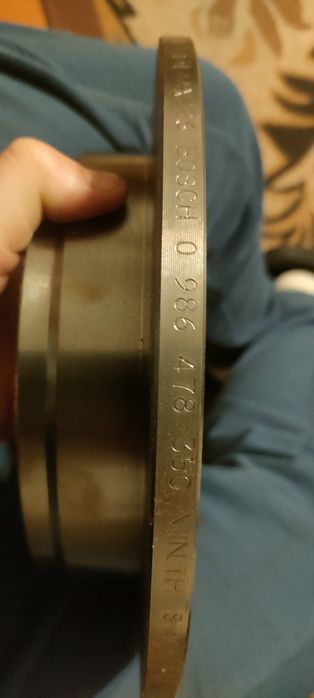 Nowe tarcze tylne Honda Civic