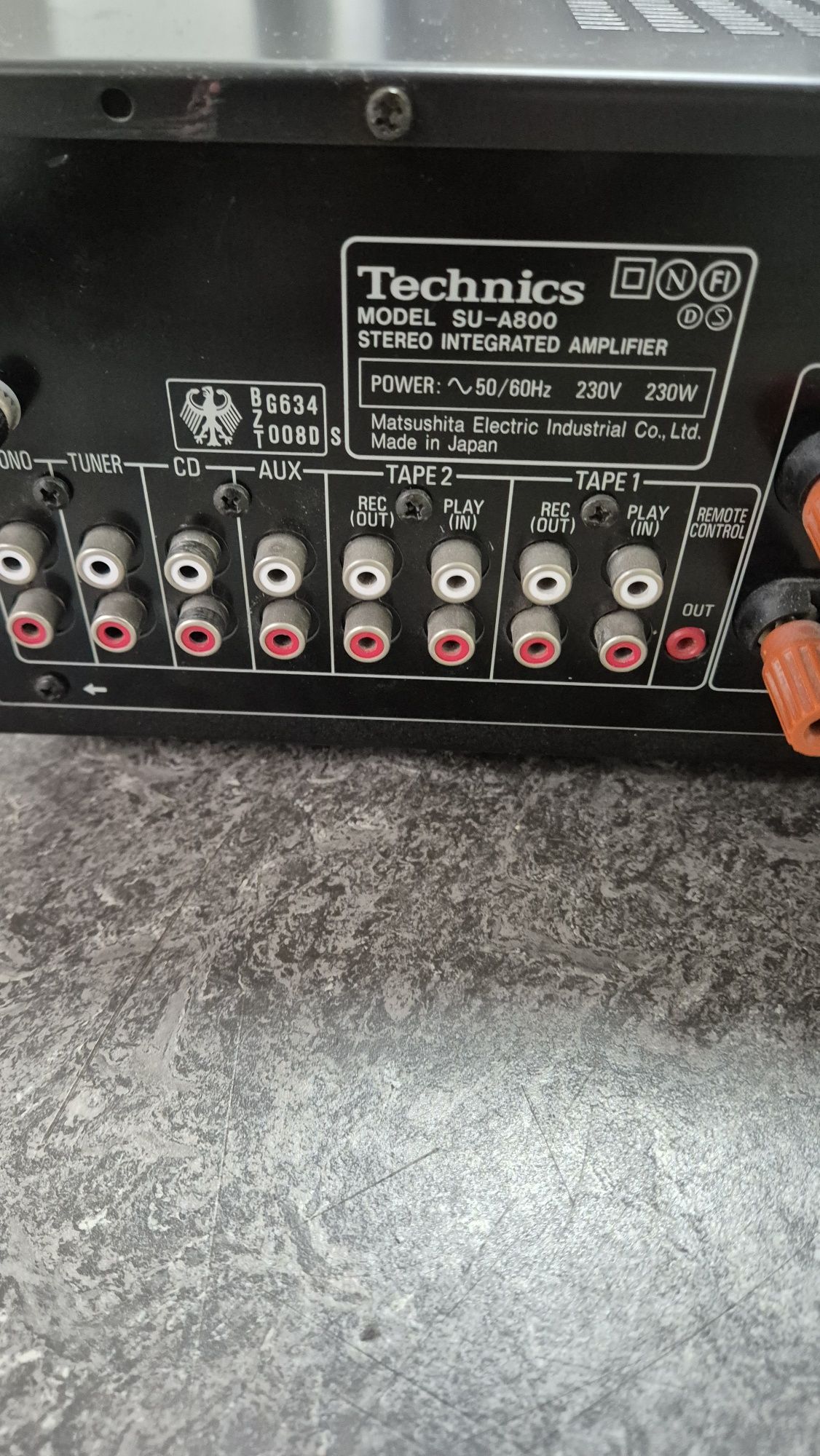Technics SU-A800 wzmacniacz HiFi amplituner
