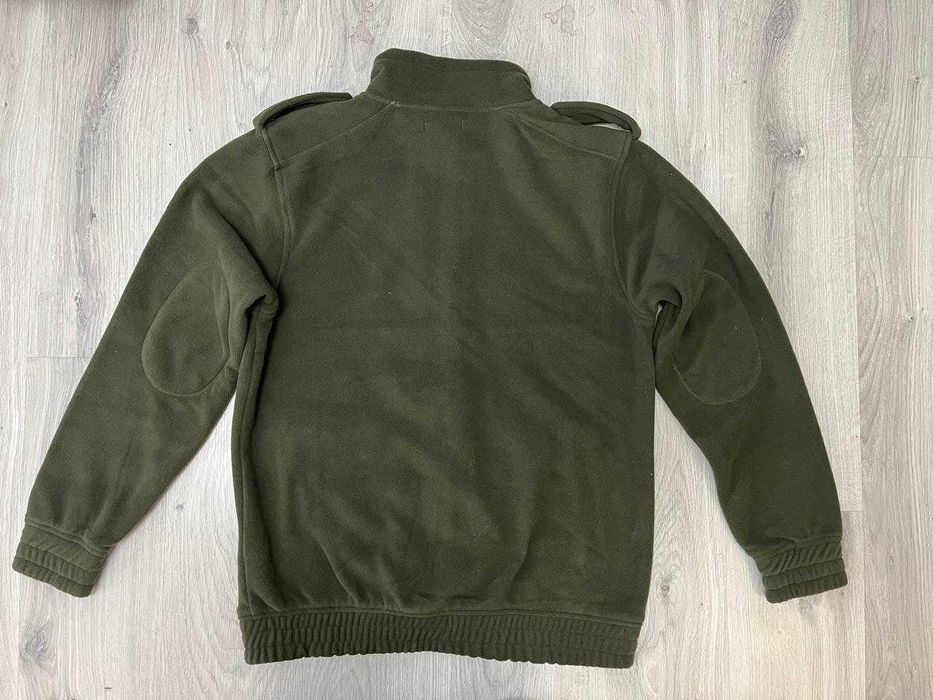 Кофта флісова Олива, чорна, камуфляж Dubon, Франція. (Флисовая)