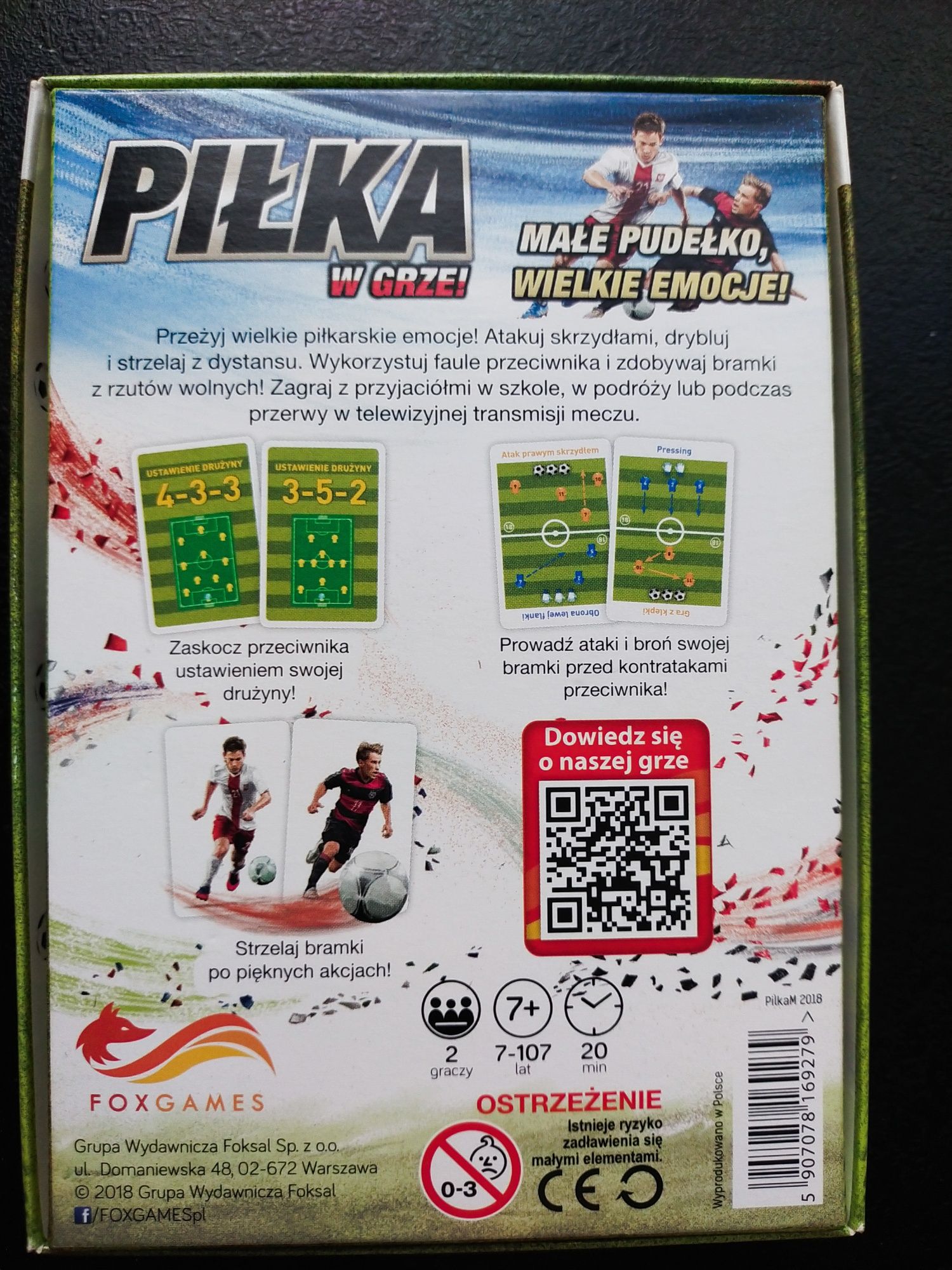 Karty do gry  pilkarze