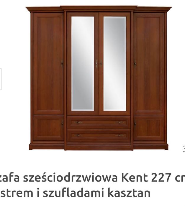 Zestaw mebli Kent do sypialni