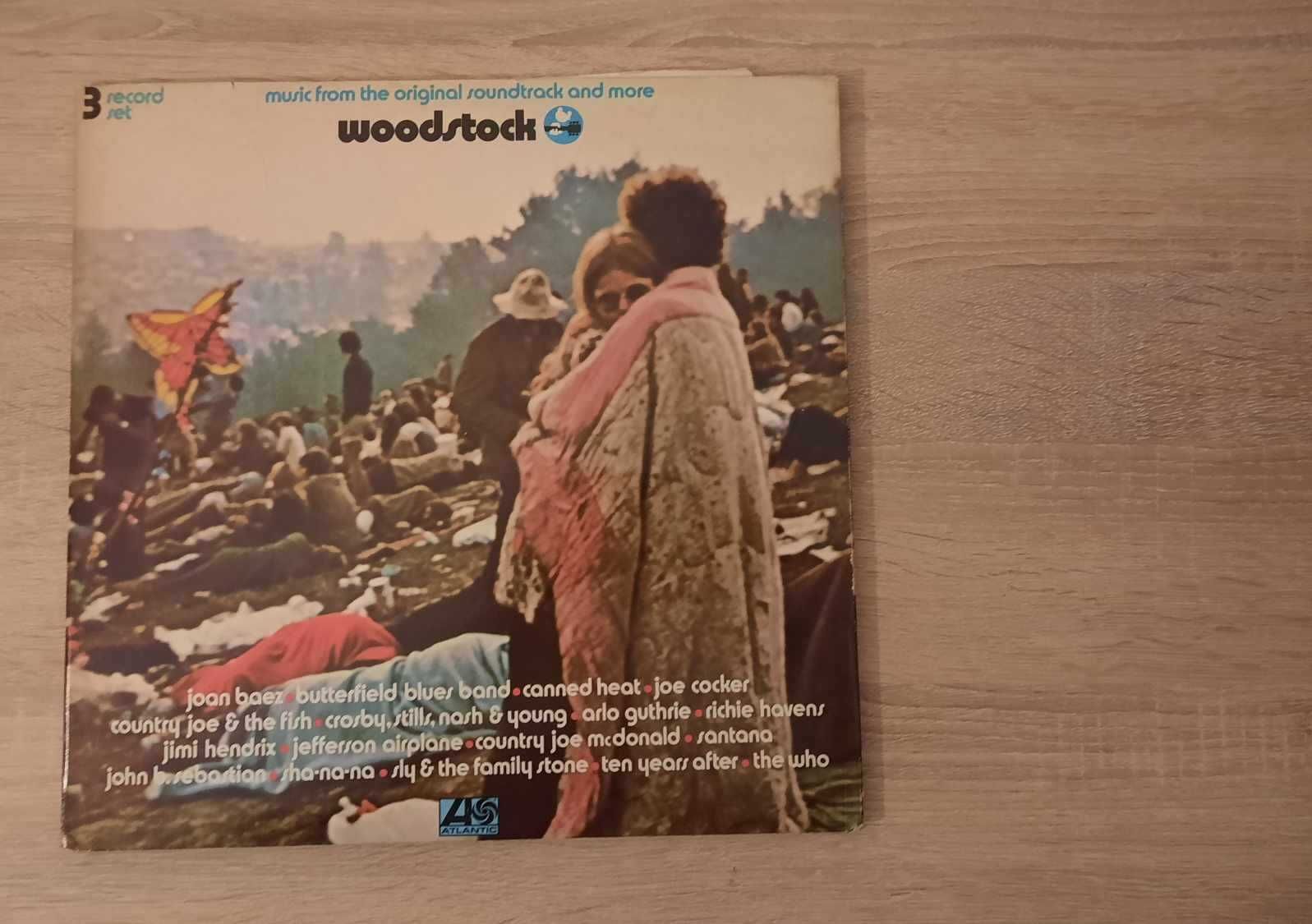 Album Woodstock 3 płyty winylowe - Wytwórnia Atlantic Records!