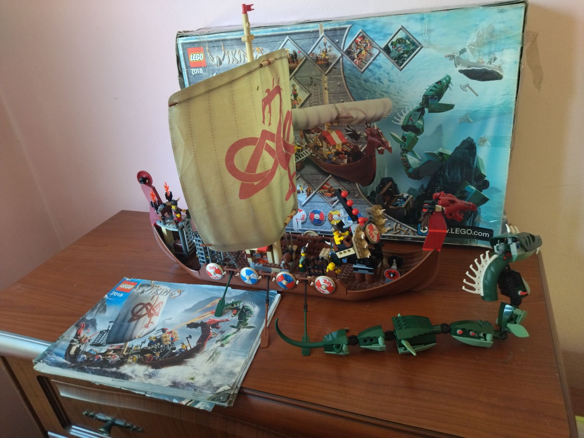 LEGO 7018 statek vikingów