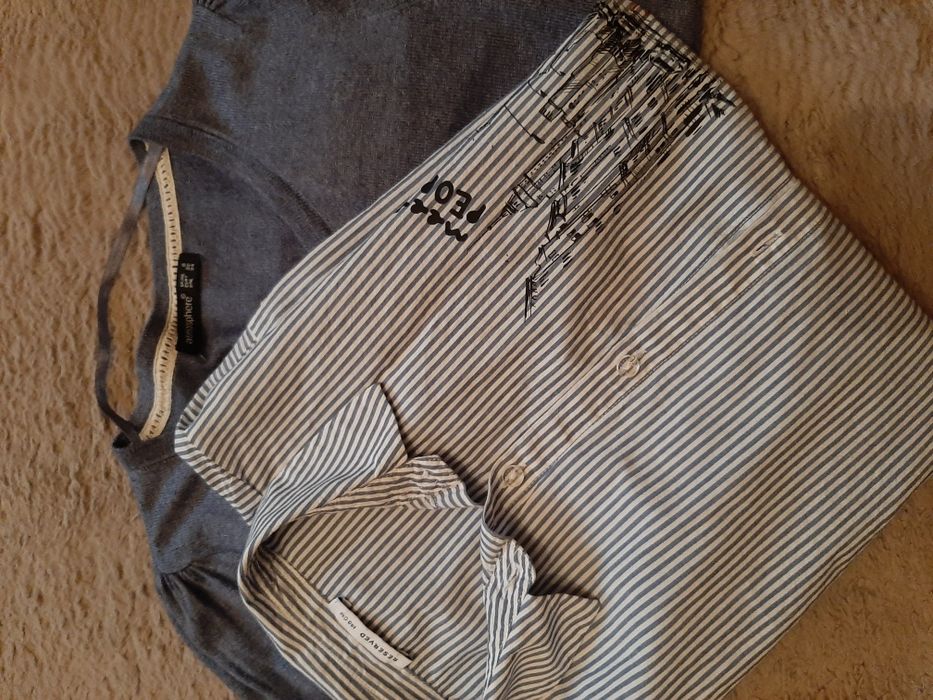 Koszula i sweterek dziewczynka rozm. 140 reserved atmosphere