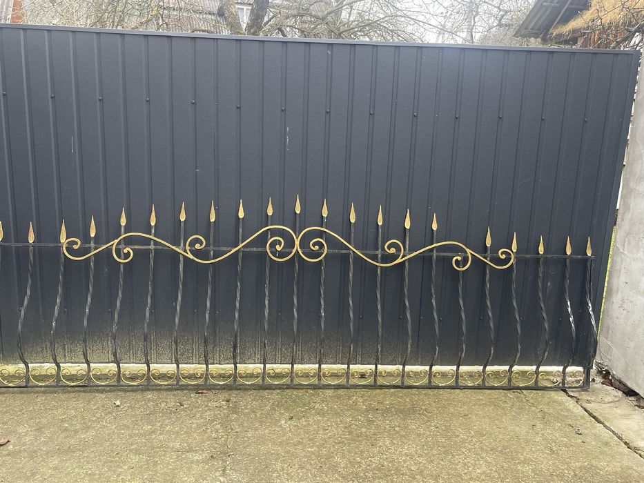 Кована вставка на ворота,паркан, ручна робота